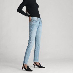 Ralph Lauren CALLEN Hi-Rise SLIM JEAN Light Indigo